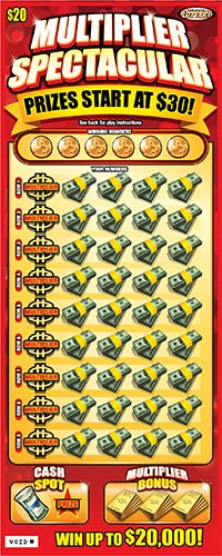 Multiplier Spectacular ticket image.