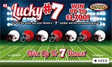 Lucky #7 ticket image.