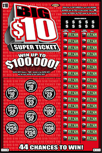 The Big $10 Super Ticket ® ticket image.