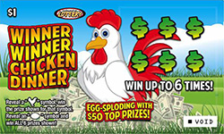 Winner Winner Chicken Dinner ticket image.