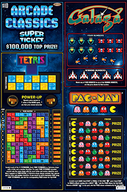 Arcade Classics Super Ticket ticket image.