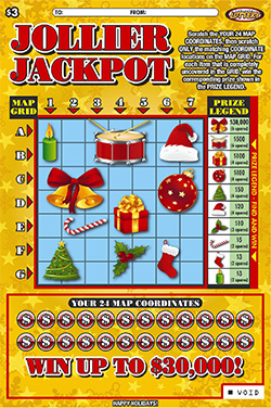 Jollier Jackpot ticket image.