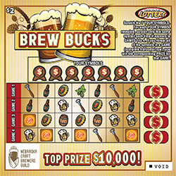 Brew Bucks ticket image.