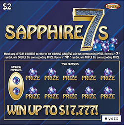 Sapphire 7s ticket image.