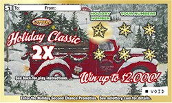 Holiday Classic 2X ticket image.