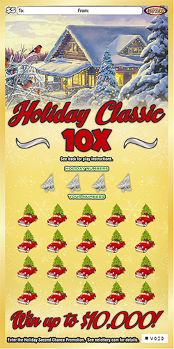 Holiday Classic 10X ticket image.