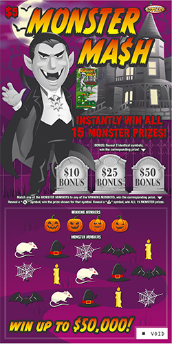 Monster Ma$h ticket image.