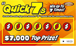 Quick 7s ticket image.