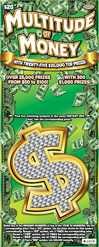 Multitude Of Money ticket image.