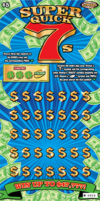 Super Quick 7s ticket image.
