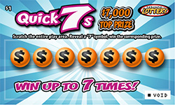 Quick 7s ticket image.