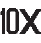 10X "10X"