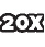"20X"