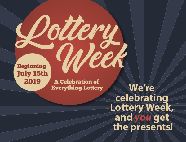 We're celebrating Lottery Week, and you get the presents!