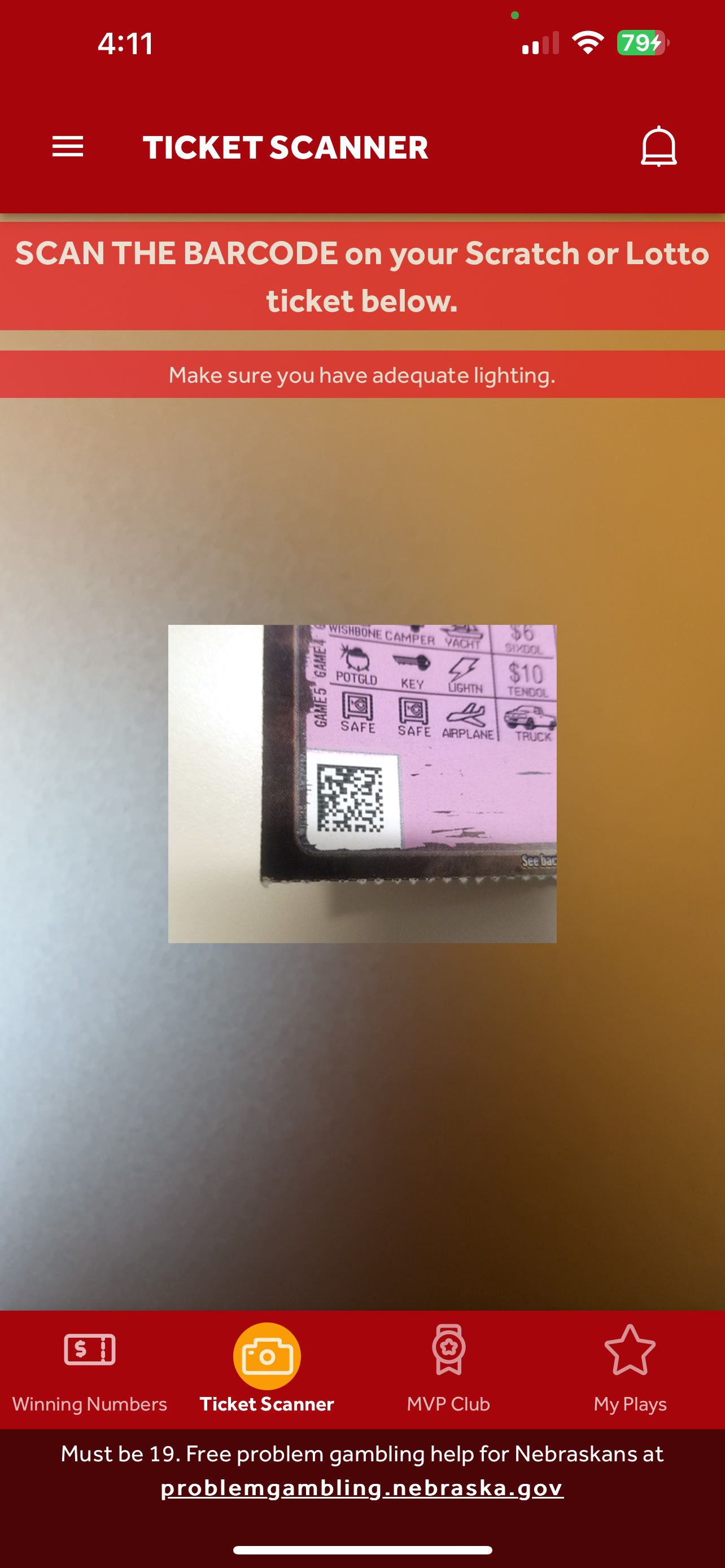 Ticket Scanner