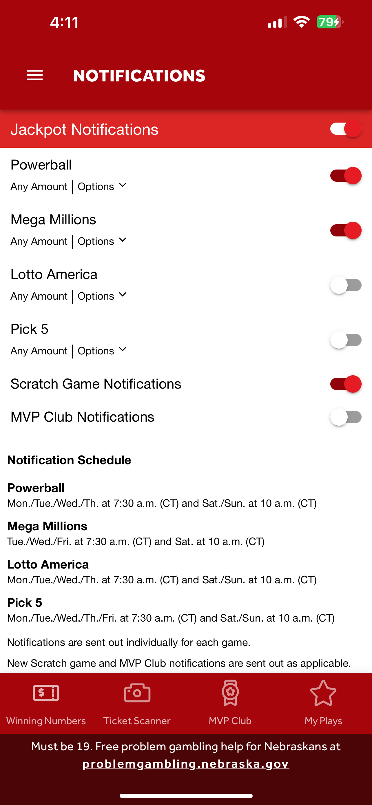 notifications